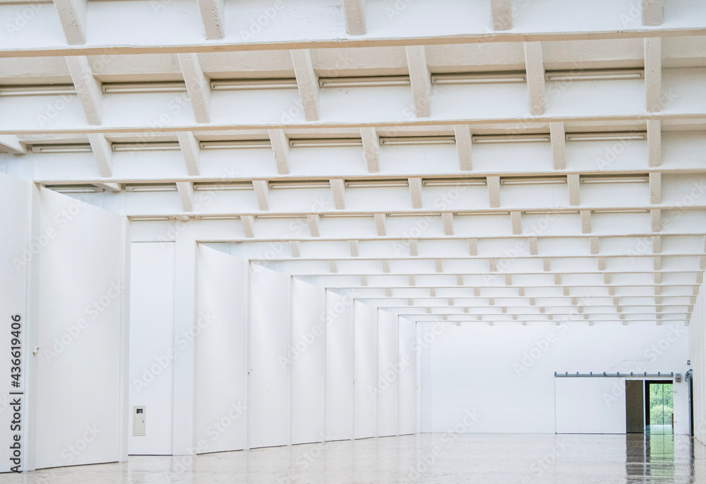 Fototapeta premium interior of a building with columns