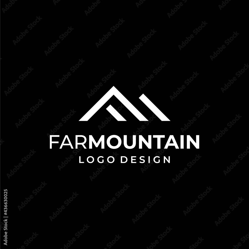 Modern and clean logo about FM letters and mountains.
EPS10, Vector. Modern and clean logo about FM letters and mountains.
EPS10, Vector.
