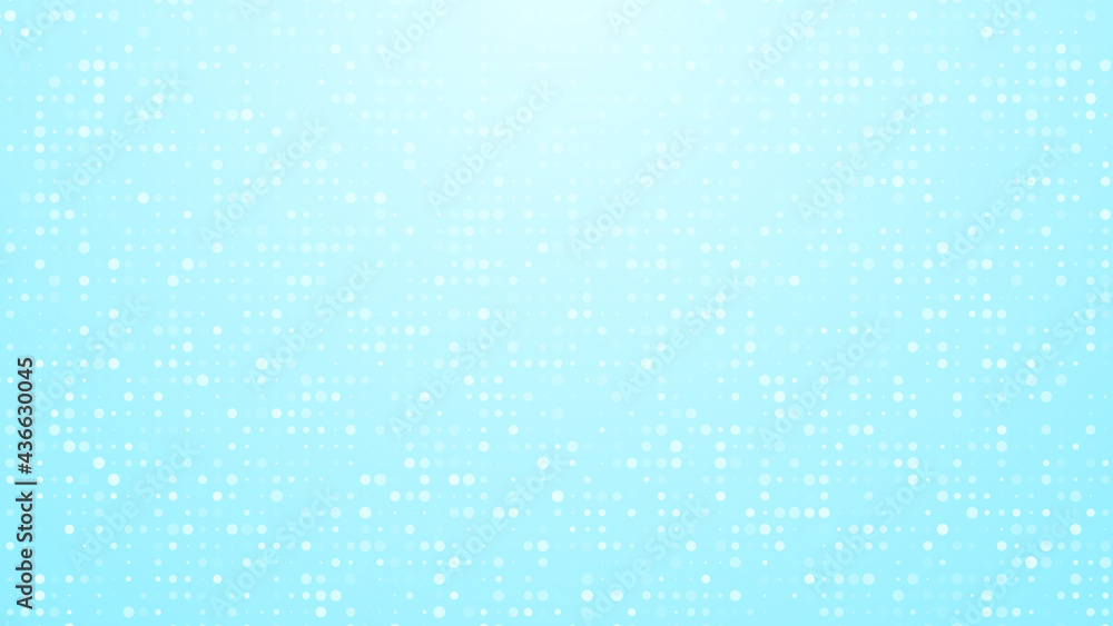 Dots halftone white blue and green color pattern gradient texture with technology digital background. Medicine healthcare with science concept. Dots halftone white blue and green color pattern gradient texture with technology digital background. Medicine healthcare with science concept.