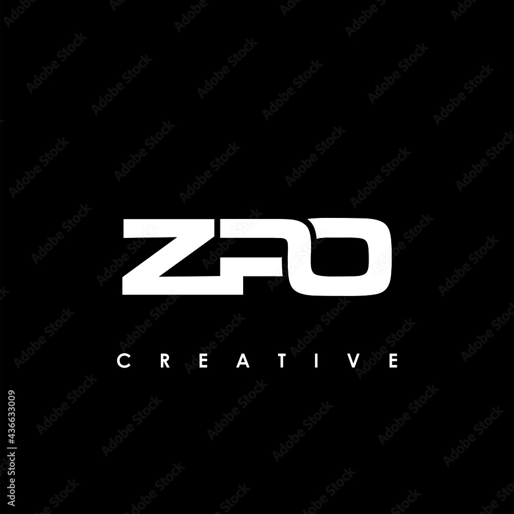 ZPO Letter Initial Logo Design Template Vector Illustration ZPO Letter Initial Logo Design Template Vector Illustration
