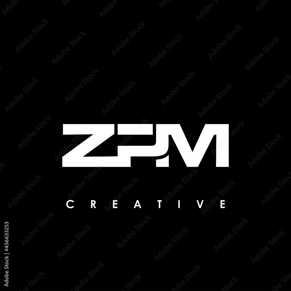 ZPM Letter Initial Logo Design Template Vector Illustration ZPM Letter Initial Logo Design Template Vector Illustration