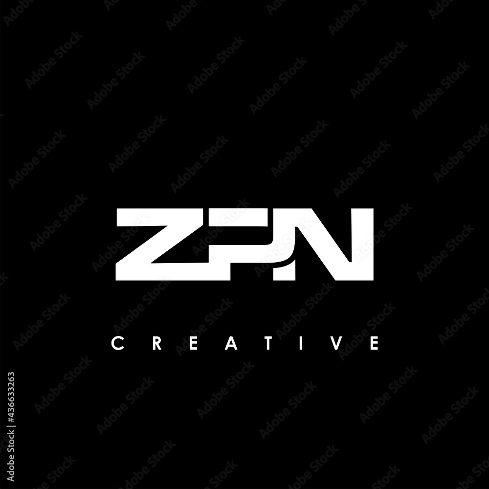 ZPN Letter Initial Logo Design Template Vector Illustration ZPN Letter Initial Logo Design Template Vector Illustration