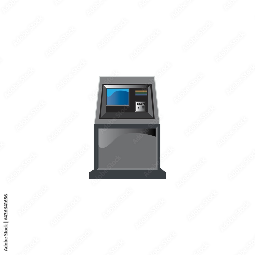 ATM icon. ATM icon.