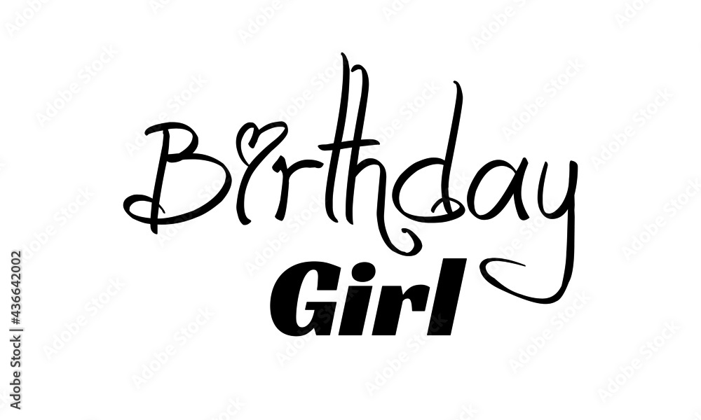 Happy Birthday, Typography for print or use as poster, card, flyer or T Shirt Happy Birthday, Typography for print or use as poster, card, flyer or T Shirt
