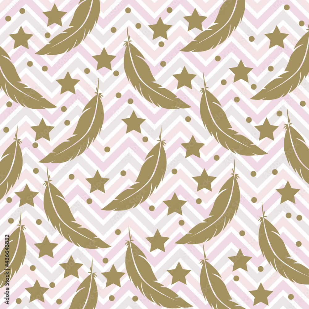 feather pattern background
