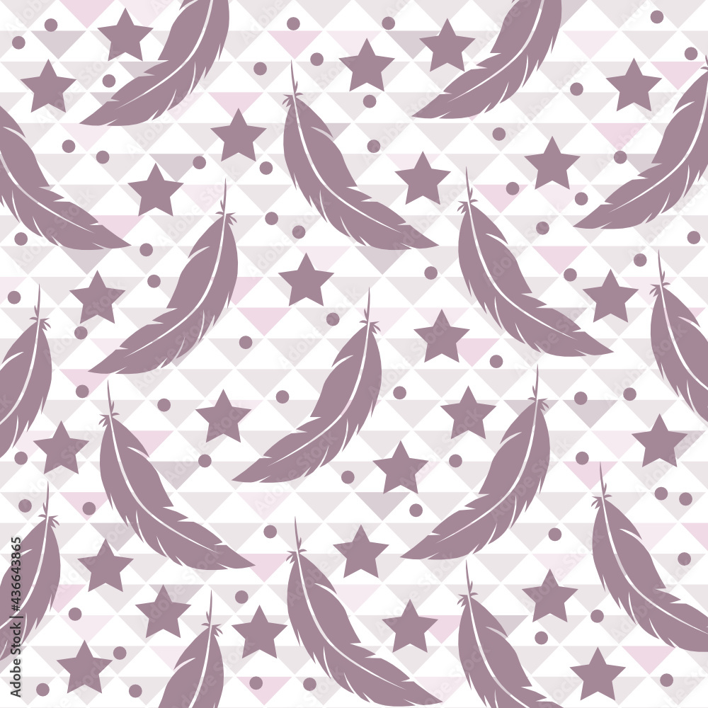 feather pattern background
