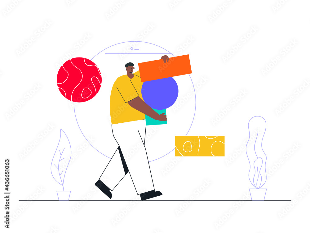 File Management Vector Illustration File Management Vector Illustration