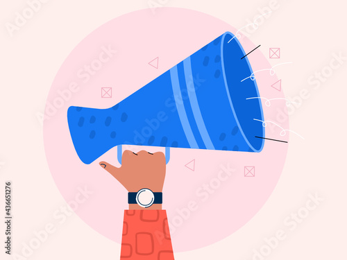 Keep Updated Vector Illustration