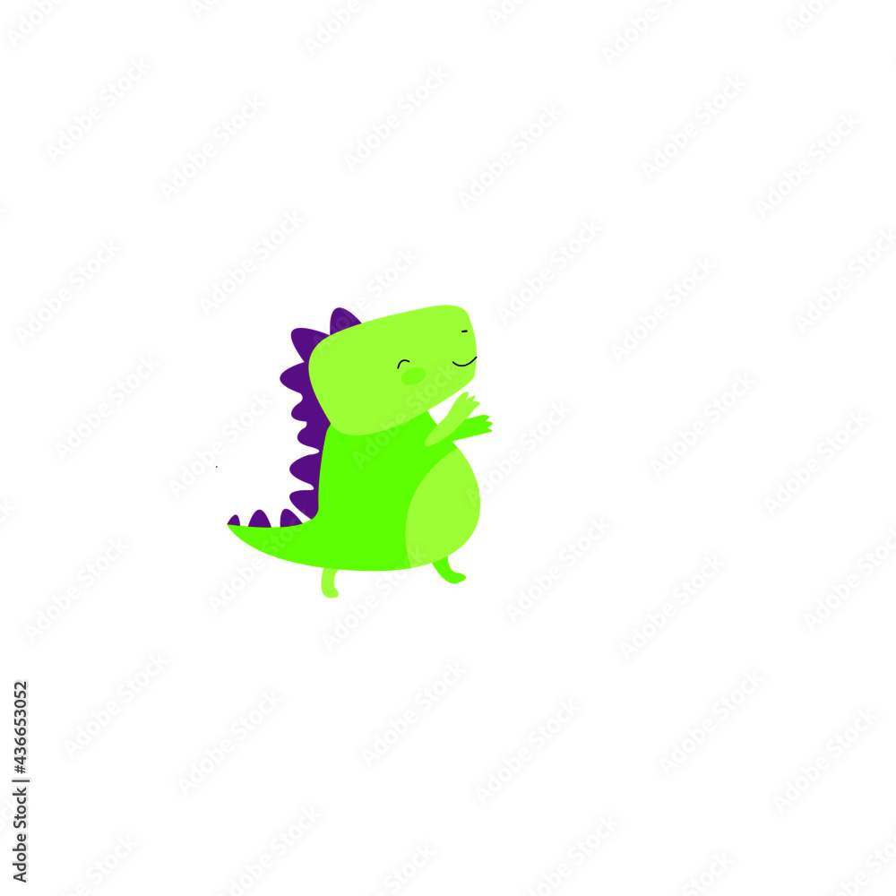 Obraz premium small dinosaur