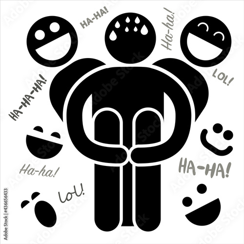Entomophobia. Phobia fear of being ridiculed.