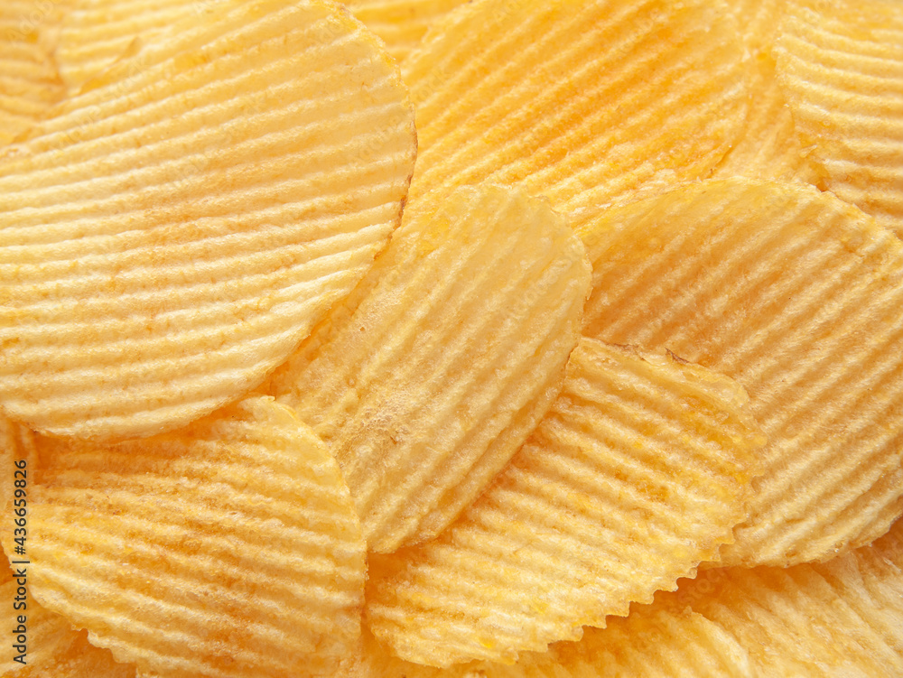 Wavy potato chips Wavy potato chips