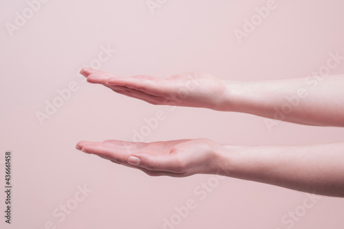 hands of a person