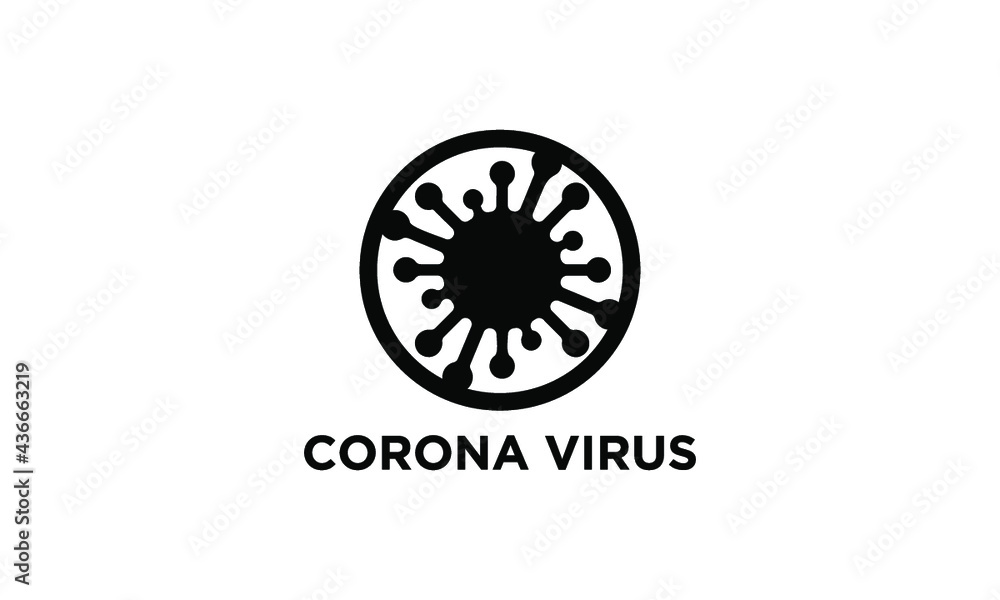 corona virus icon corona virus icon