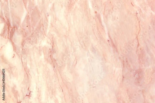 Rose gold marble top-view texture background in seamless glitter pattern.