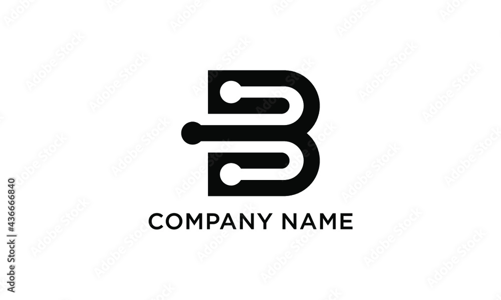 letter b logo letter b logo