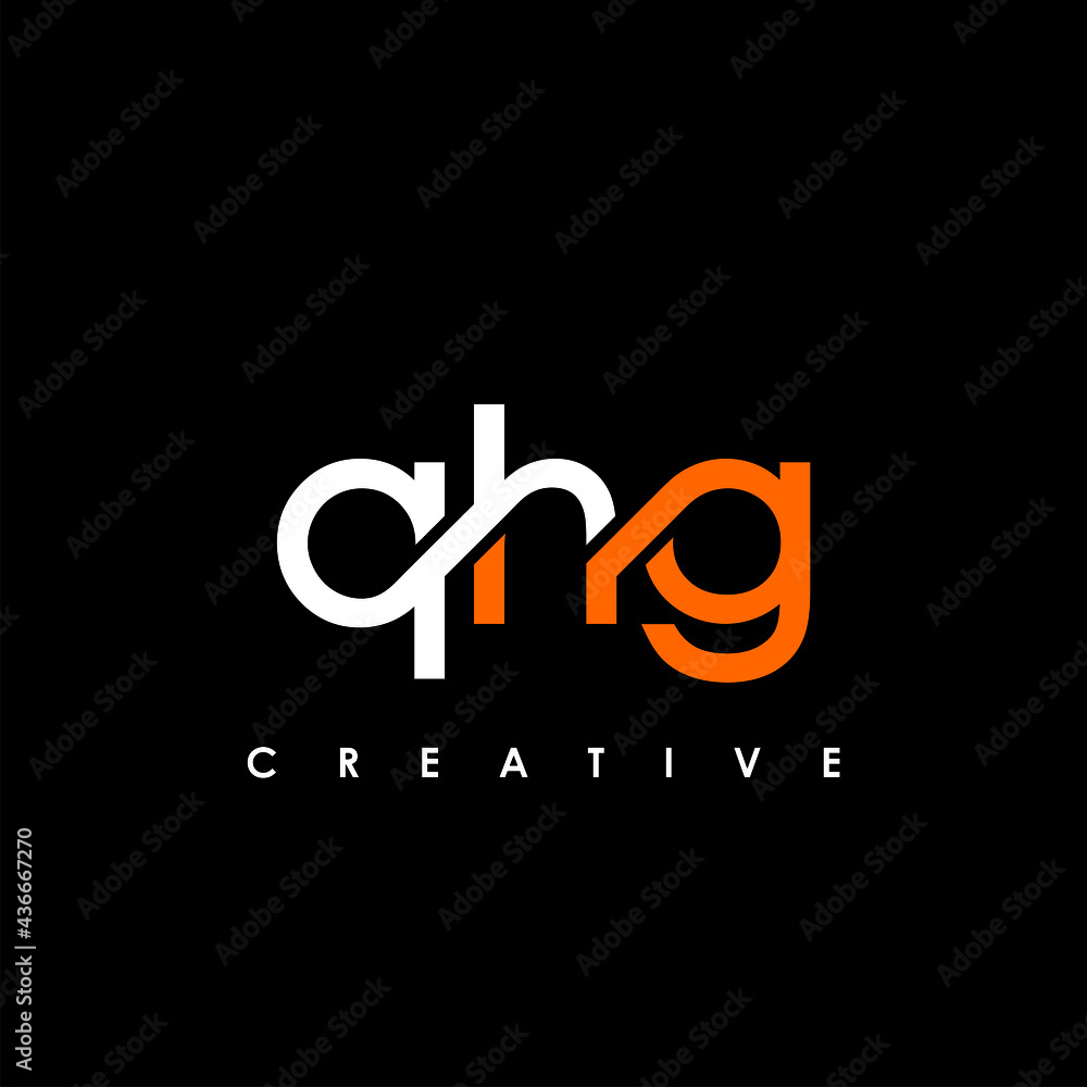 QHG Letter Initial Logo Design Template Vector Illustration QHG Letter Initial Logo Design Template Vector Illustration