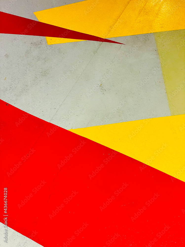 red and yellow