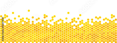 ARRIÈRE-PLAN DE NID D'ABEILLE