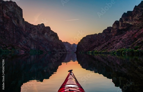 Photography Peaceful Canyon Kayaking
