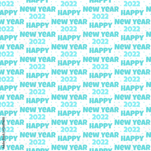A Simple Pattern with the text happy new year 