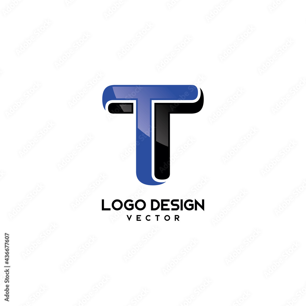 T Symbol Logo Design Vector T Symbol Logo Design Vector