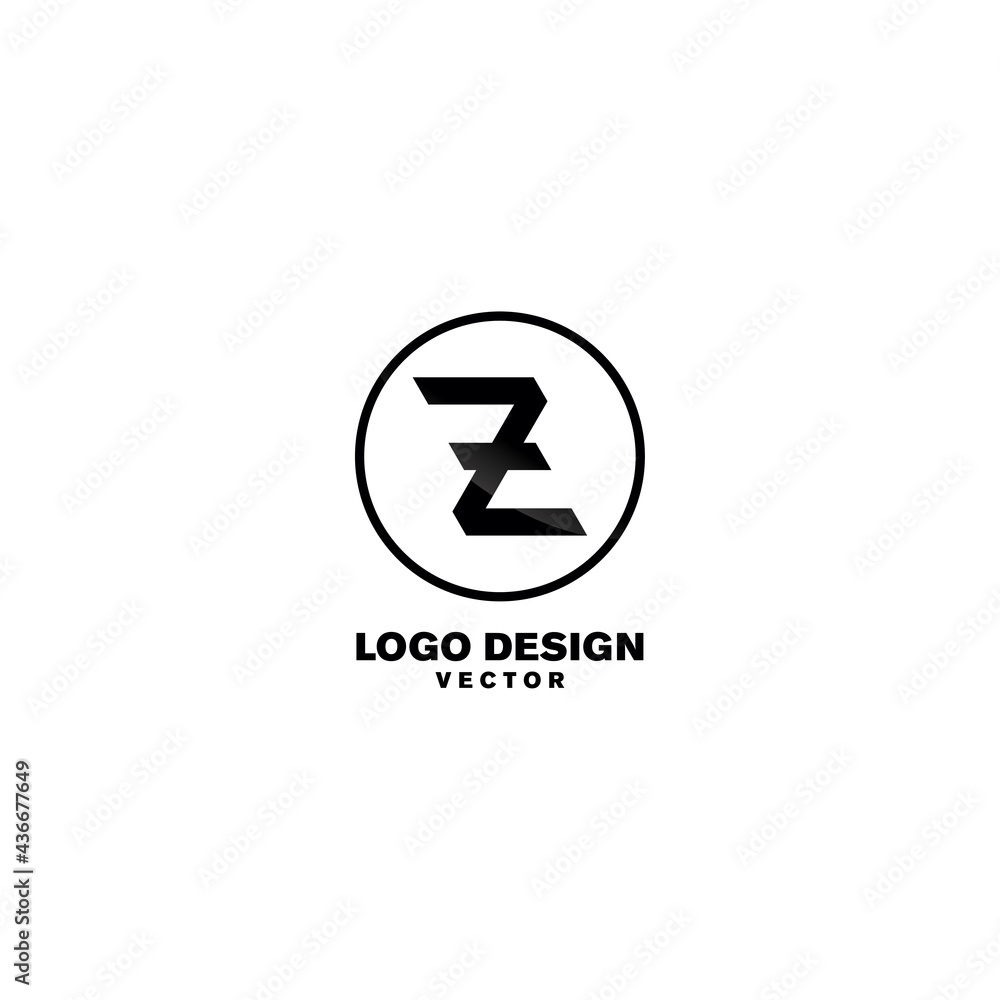 Z Letter Logo Template Vector Z Letter Logo Template Vector