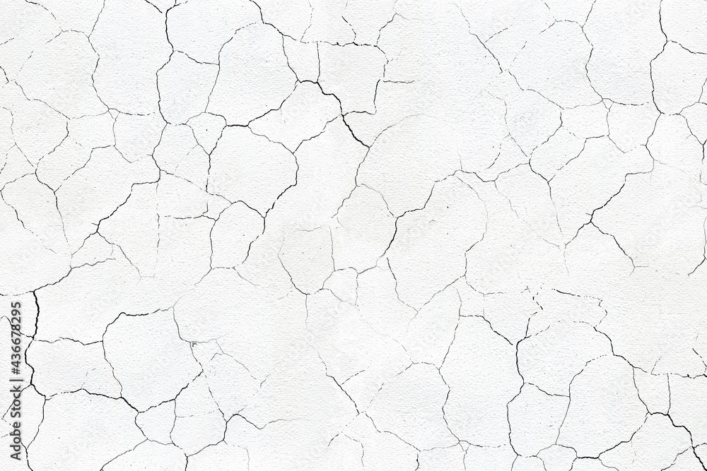 Stone crackle effect paper background. Gray monochrome texture. - obrazy, fototapety, plakaty 