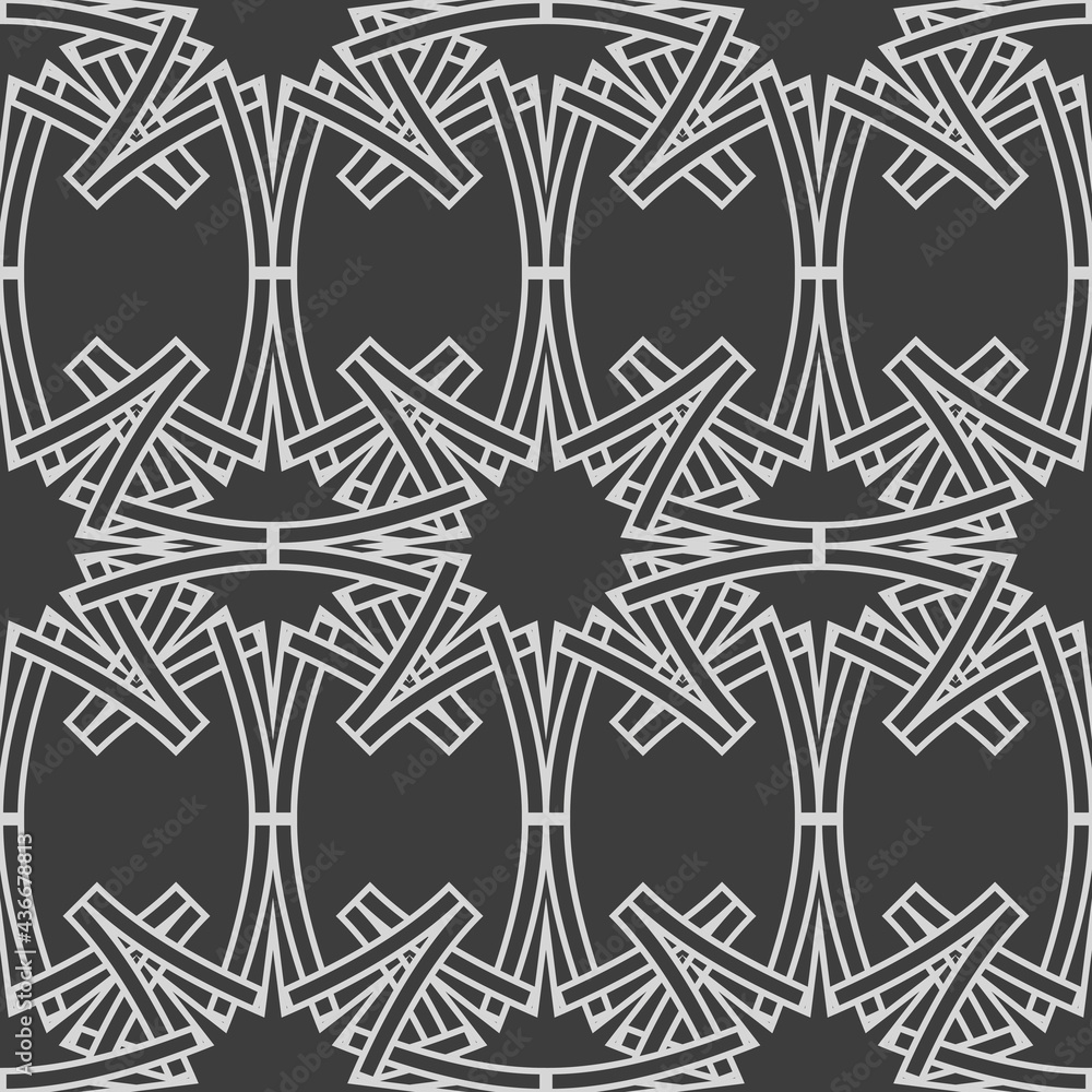 Geometric fabric abstract ethnic pattern, vector illustration style seamless. design for fabric, curtain, background, carpet, wallpaper, clothing, wrapping, Batik, fabric, tile, ceramic Geometric fabric abstract ethnic pattern, vector illustration style seamless. design for fabric, curtain, background, carpet, wallpaper, clothing, wrapping, Batik, fabric, tile, ceramic