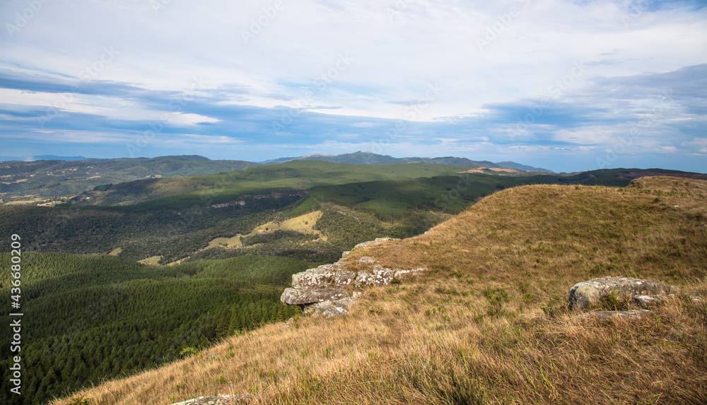 Obraz premium Paisagem rural em Santa Catarina, Brasil