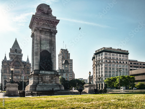 Canvas Print Clinton Square, Syracuse, New York