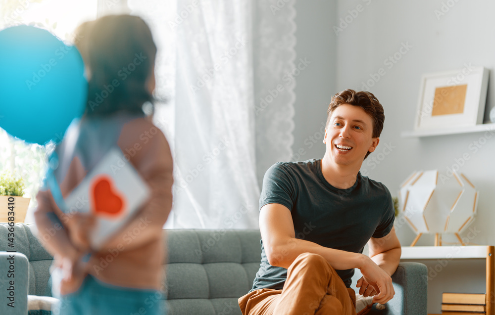 Fototapeta premium Happy father's day!