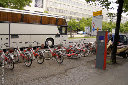 bicycles in the city