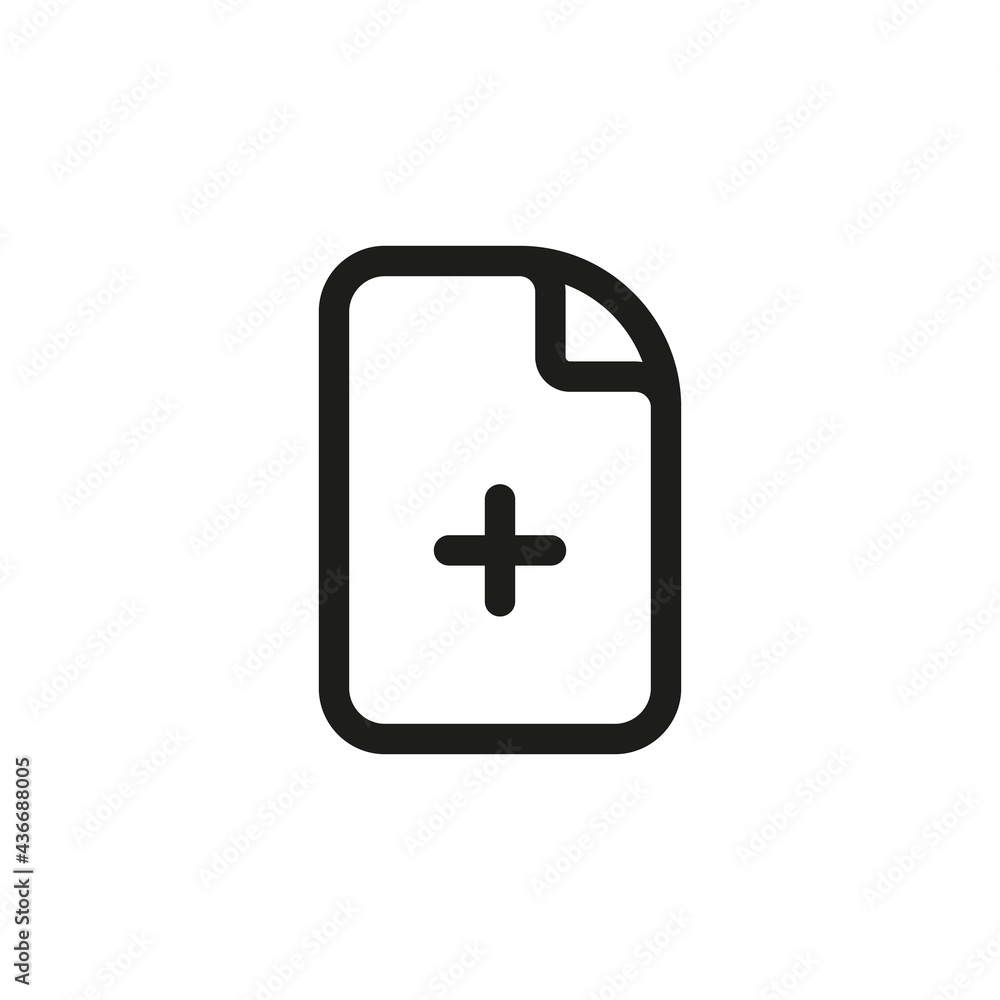 Add file icon. Upload file or document icon for web and mobile UI design. Add file icon. Upload file or document icon for web and mobile UI design.