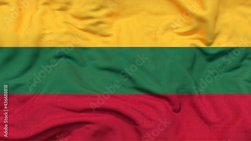 Lithuania flag 4k 