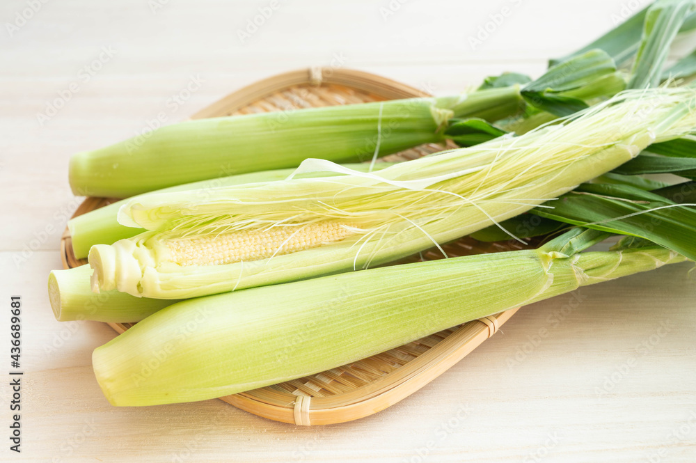 皮付きヤングコーン