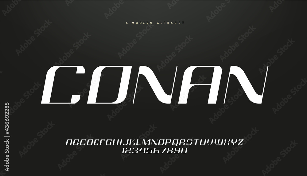 Sport Modern Alphabet Font. Typography urban style fonts for technology, digital, music, movie logo design Sport Modern Alphabet Font. Typography urban style fonts for technology, digital, music, movie logo design