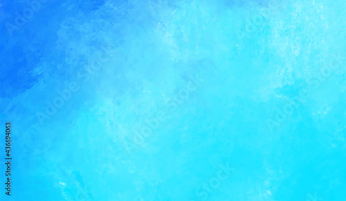 Vector abstract color paint blue color background.