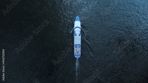 blue water