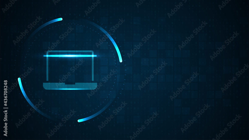 Abstract security digital technology background. System privacy. Security concept. Scanning virus in progress Abstract security digital technology background. System privacy. Security concept. Scanning virus in progress