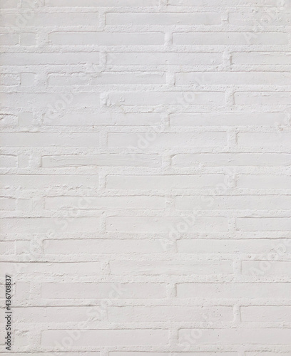 Obraz na plátně White brick wall background