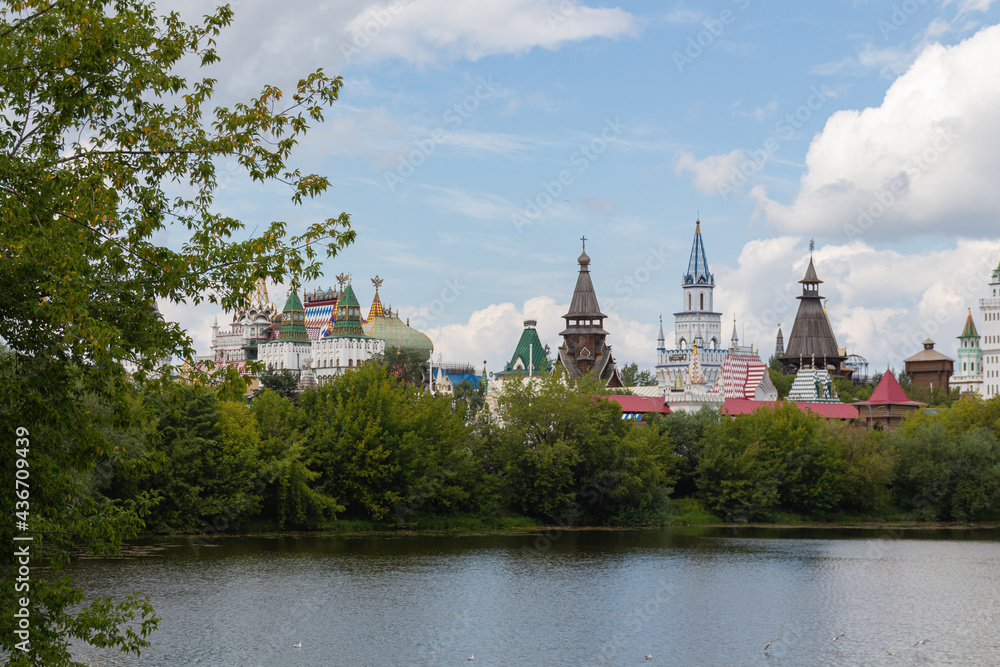 Panoramic view of the Izmaylovo (Izmailovsky) Kremlin