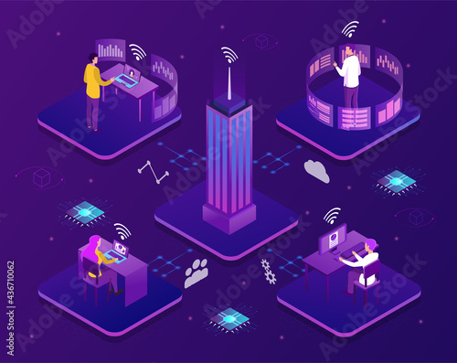 Modern technology help to create global team