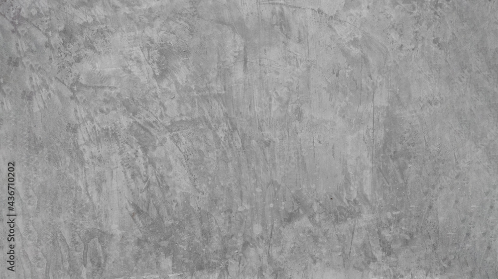 Fototapeta premium Old wall texture cement dirty gray with black background abstract grey and silver color design are light with white background.