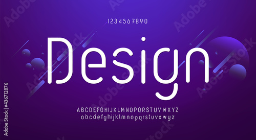 Sport Modern Alphabet Font. Typography urban style fonts for technology, digital, music, movie logo design