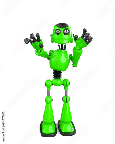 nice robot want to grab you full view