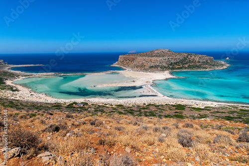 Obraz na płótnie Balos Lagoon, Crete, Greece w salonie