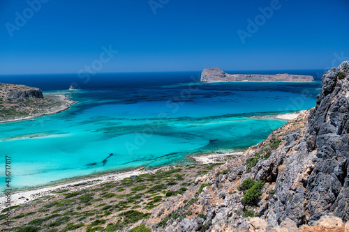 Obraz na płótnie Balos Lagoon, Crete, Greece w salonie