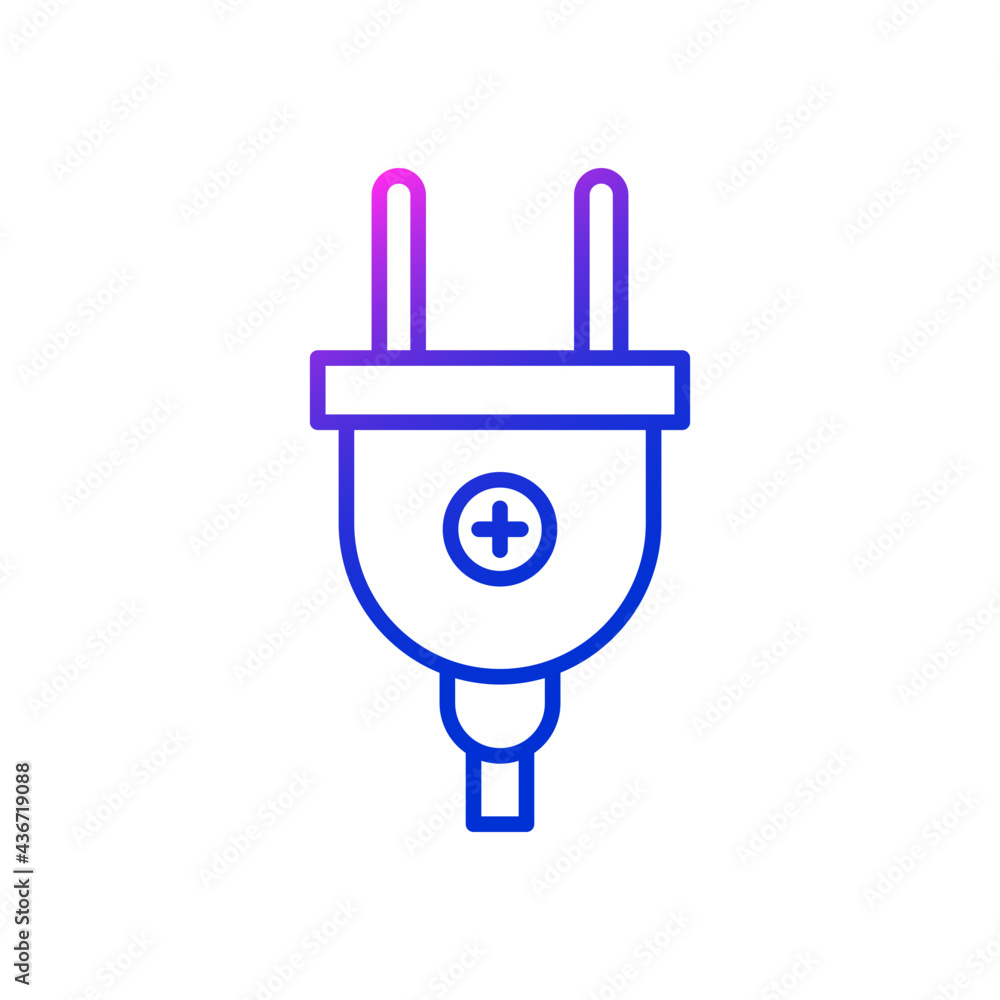 Plug for socket icon Plug for socket icon