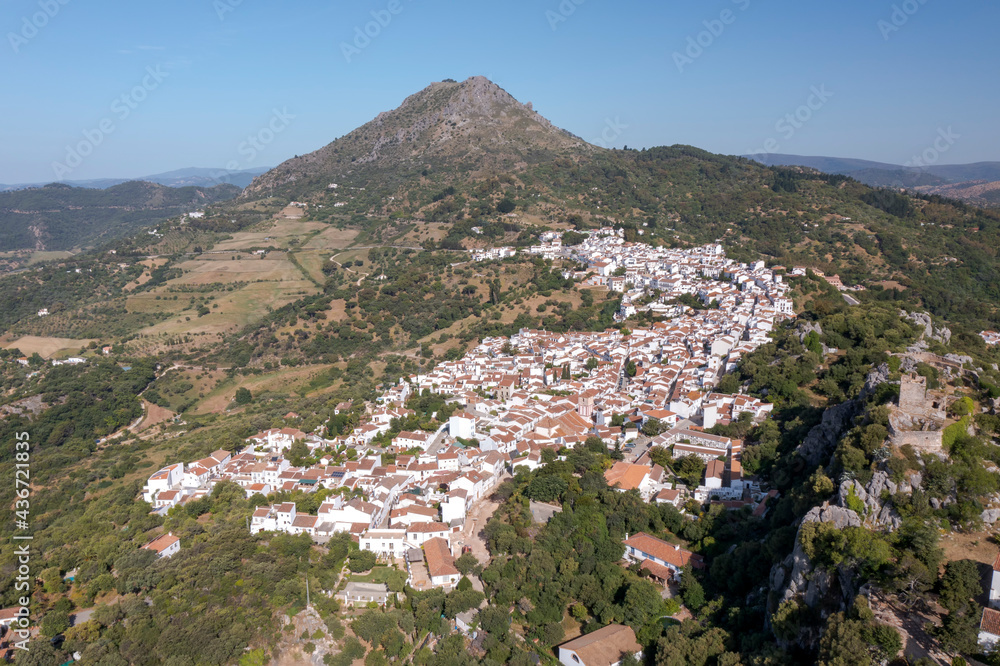 Municipio de Gaucín en la comarca del valle del Genal, Andalucía