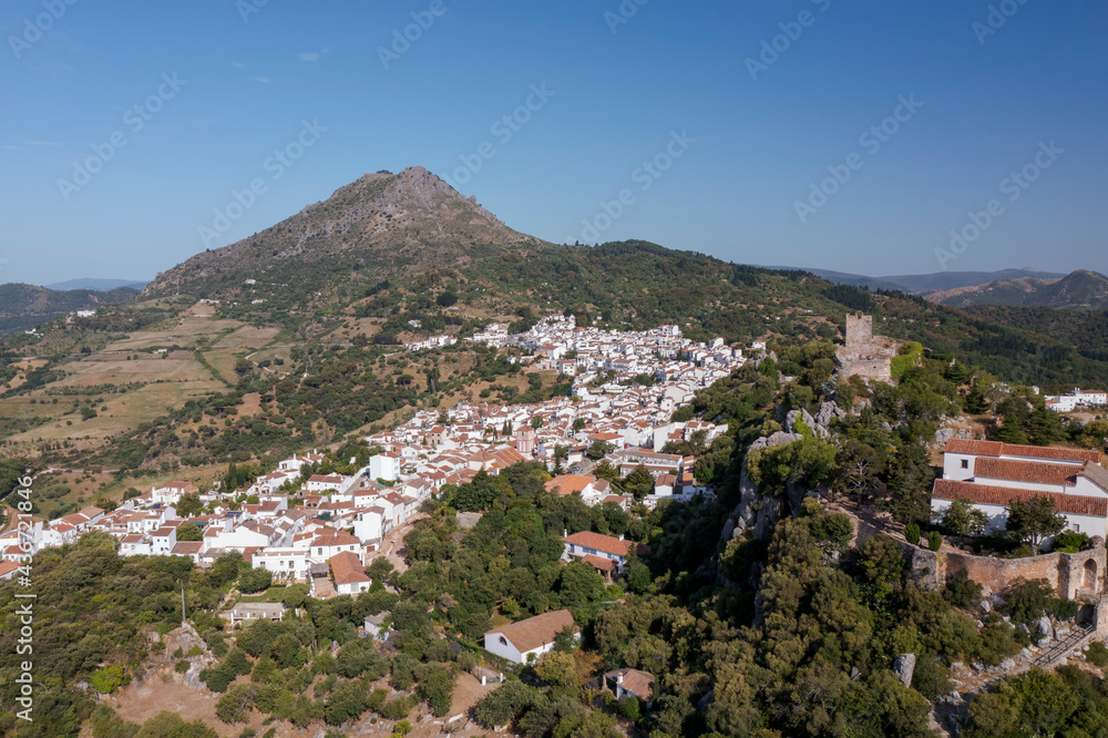 Municipio de Gaucín en la comarca del valle del Genal, Andalucía